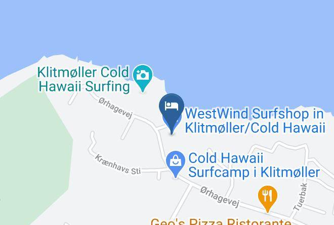 Klitmoller Hotel Map