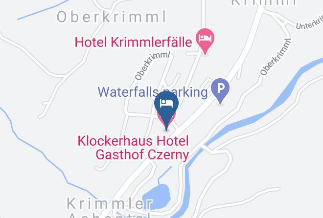 Zell Am See - Klockerhaus Hotel Gasthof Czerny Gesmbh Maps