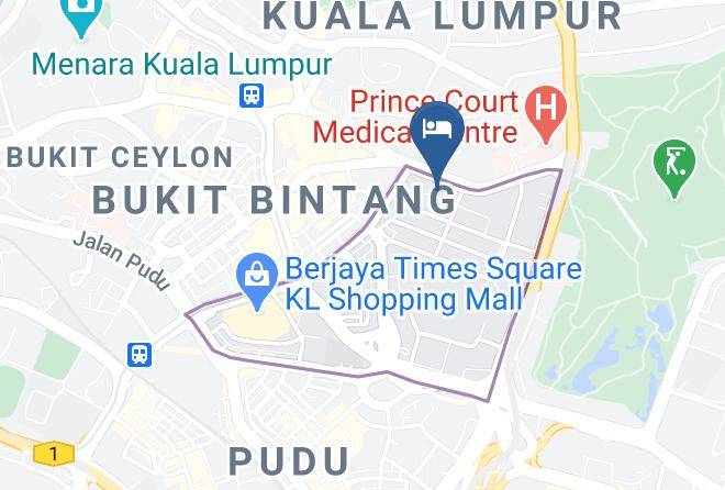 Kuala Lumpur - Kloe Hotel Maps