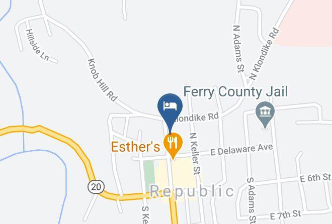 Ferry - Klondike Motel Maps