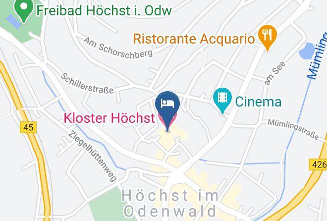 Odenwaldkreis - Kloster Hochst Maps