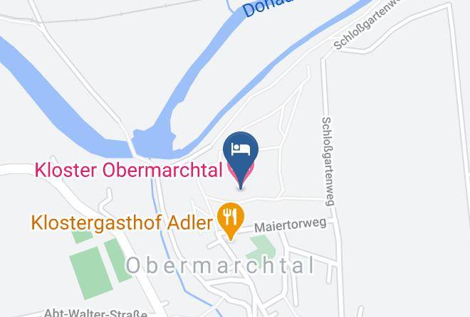 Alb Donau Kreis - Kloster Obermarchtal Maps