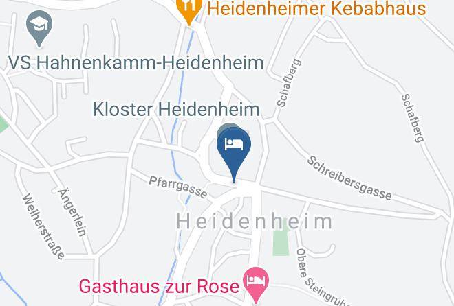Weisenburg Gunzenhausen - Klostergasthof Heidenheim Hotel Restaurant Maps