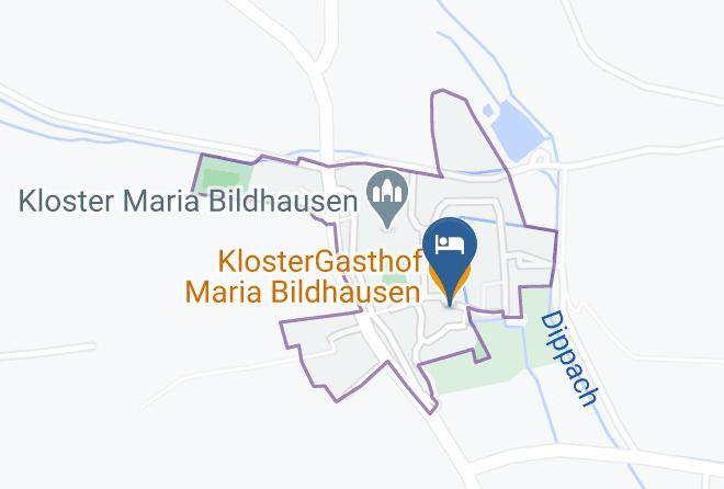 Bad Kissingen - Klostergasthof Maria Bildhausen Maps
