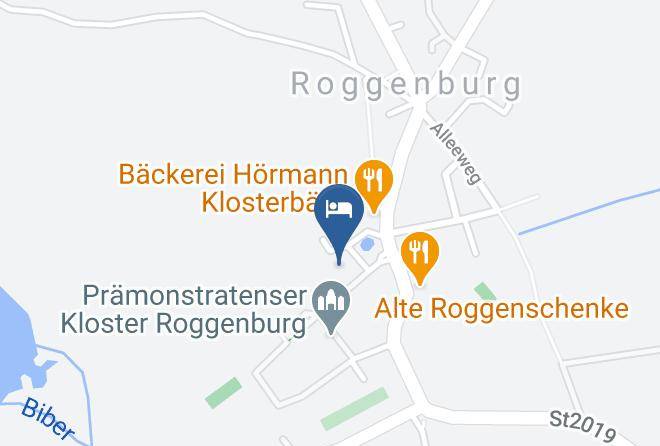 Neu Ulm - Klostergasthof Roggenburg Maps