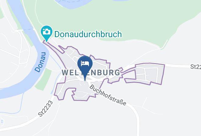 Kelheim - Klostergasthof Weltenburg Maps