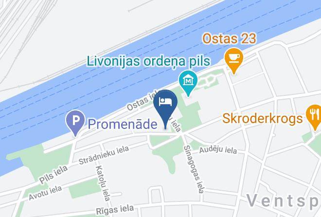 Ventspils - Klosteris Maps
