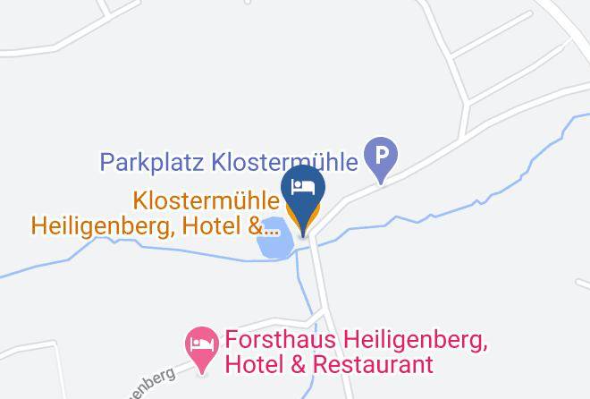 Klostermuhle Heiligenberg Hotel & Restaurant Map