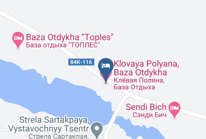 Chemalsky District - Klovaya Polyana Baza Otdykha Maps