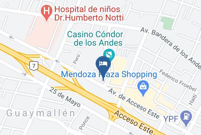 Guaymallen - Hilton Mendoza Maps