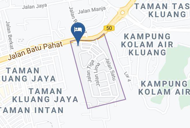 Keluang - Kluang Container Hotel Sdn Bhd Maps