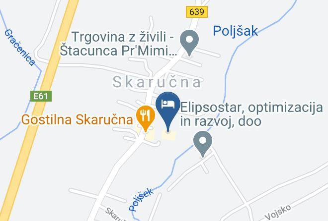 Vodice - Klub Gurmanov Skarucna Maps