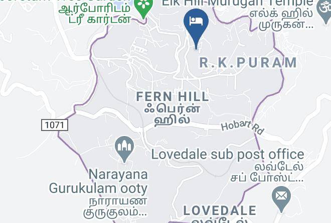 Ooty - Kluney Manor Maps