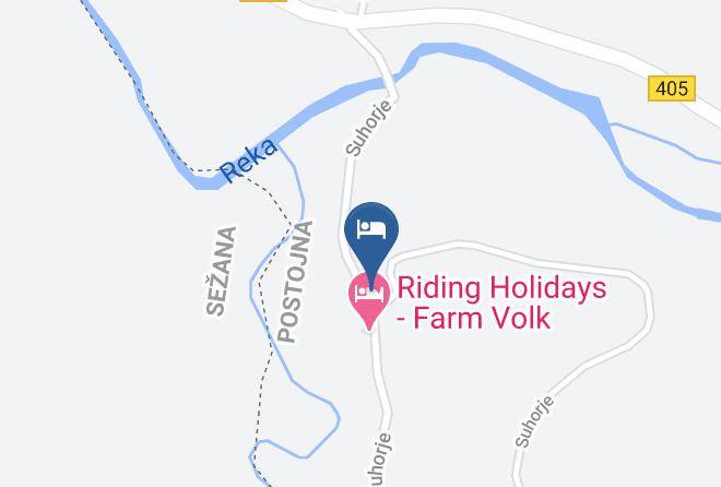 Pivka - Kmetija Volk Maps