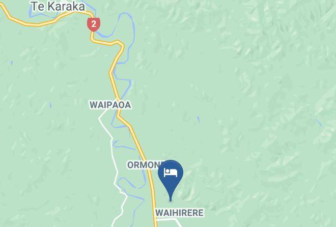 Ormond - Knapdale Eco Lodge Maps