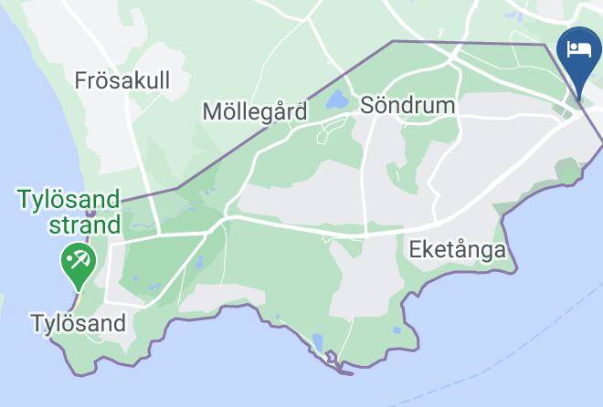 Halmstad - Knebildstorps Vandrarhem Maps