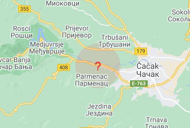 Moravicki Okrug - Kneginja Vrt Maps