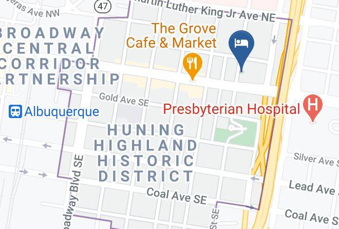 Knights Inn Albuquerque East Map