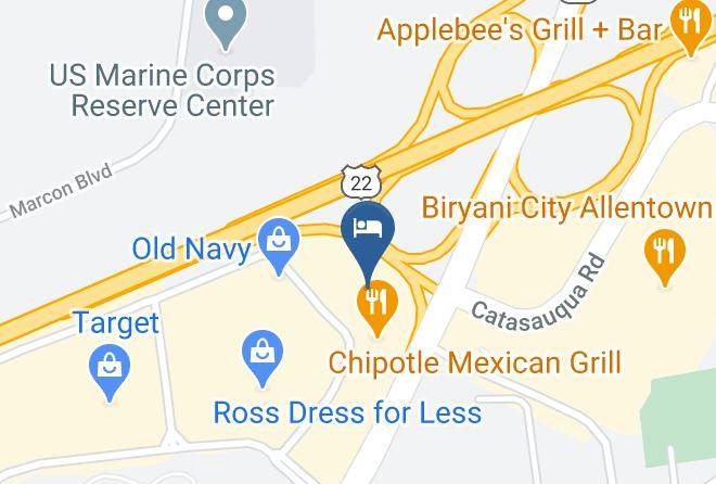 Lehigh - Knights Inn Allentown Maps
