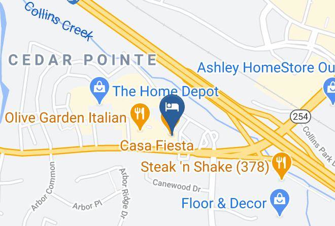 Knights Inn Antioch Map