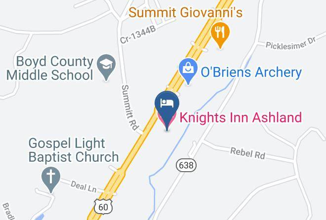 Boyd - Knights Inn Ashland Maps