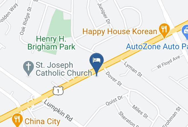 Richmond - Knights Inn Augusta At Deans Bridge Rd Maps