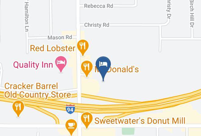Calhoun County - Knights Inn Battle Creek Maps