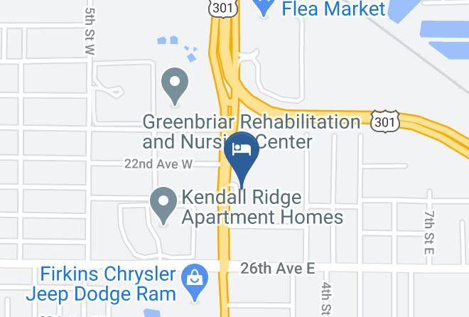 Manatee - Knights Inn Bradenton Maps