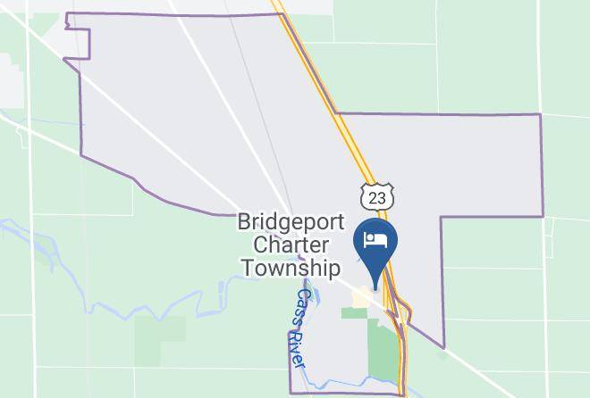 Knights Inn Bridgeport Map