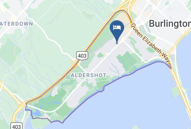 Halton - Knights Inn Burlington Maps