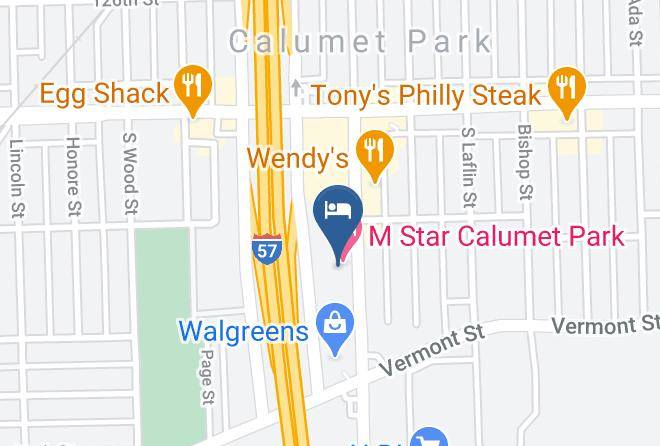 Cook - Knights Inn Calumet Park Maps