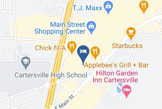 Bartow - Knights Inn Cartersville Maps