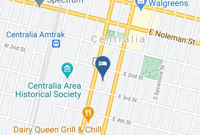 Marion - Knights Inn Centralia Maps