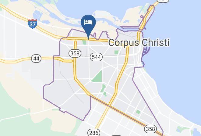 Nueces - Knights Inn Corpus Christi At Navigation Blvd Maps