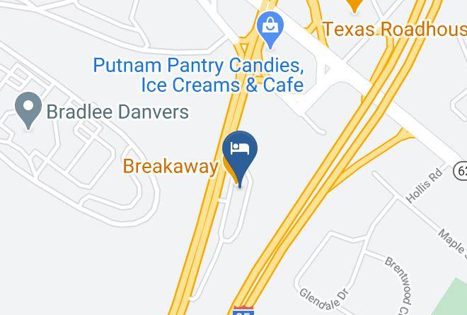 Essex - Knights Inn Danvers Maps