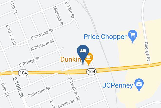 Oswego - Knights Inn East Maps