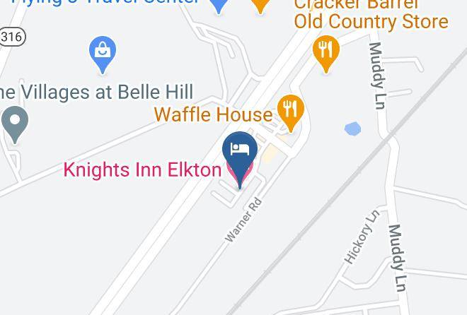 Cecil - Knights Inn Elkton Maps