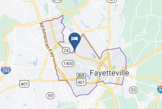 Cumberland - Knights Inn Fayetteville Maps