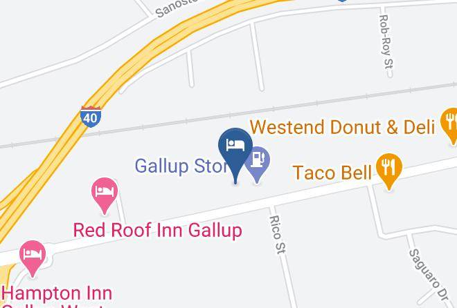 Mckinley - Knights Inn Gallup At 3208 W Hwy 66 Maps