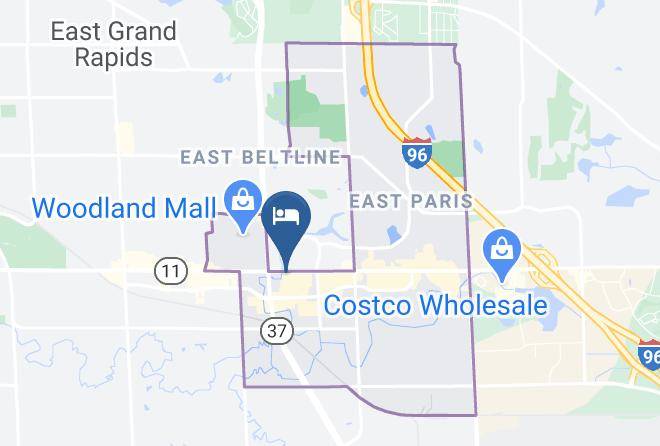 Kent County - Knights Inn Grand Rapids Maps