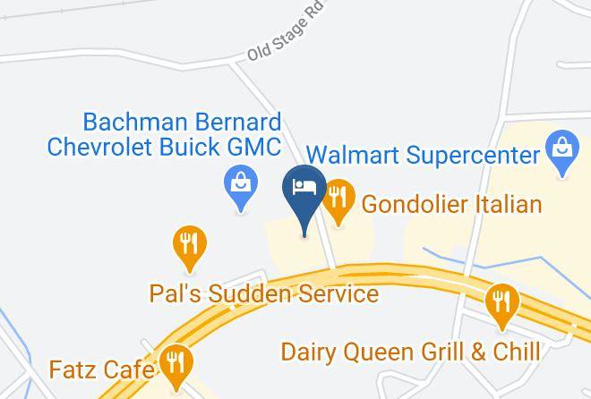 Greene - Knights Inn Greeneville Maps