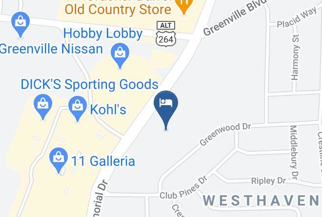 Pitt - Knights Inn Greenville Nc Maps