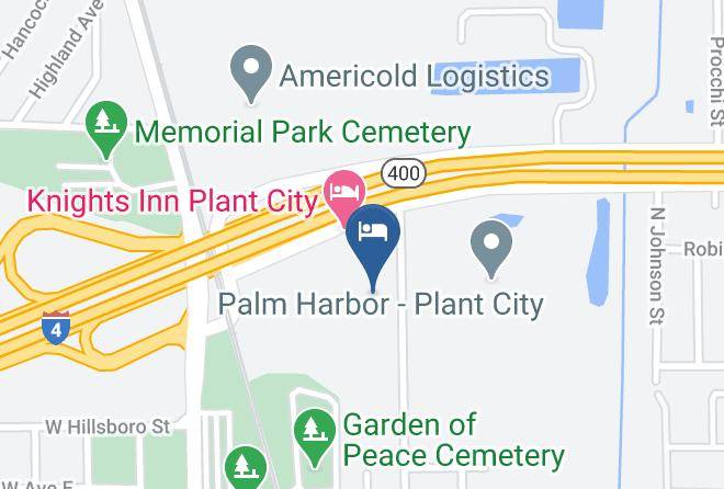 Hillsborough - Knights Inn Plant City Maps