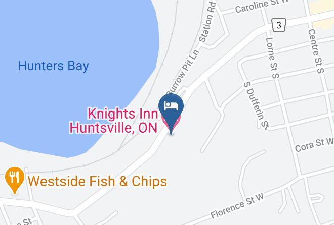 Muskoka - Knights Inn Huntsville On Maps