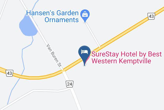 Knights Inn Kemptville Map