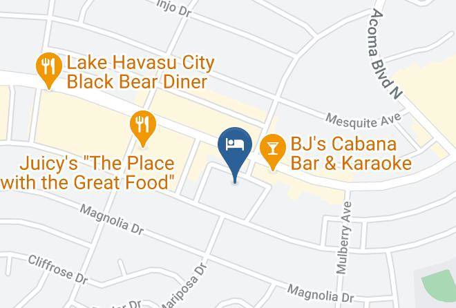 Mohave - Knights Inn Lake Havasu City Maps