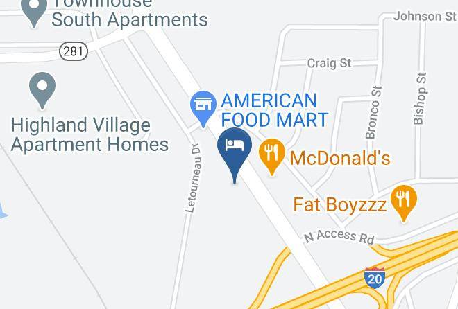 Gregg - Knights Inn Longview Maps