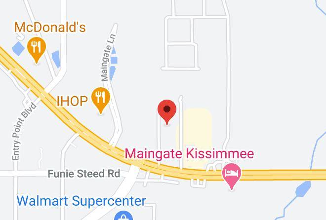 Osceola - Knights Inn Maingate Kissimmee Orlando Maps