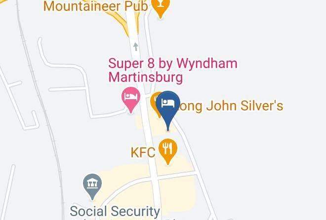 Berkeley - Knights Inn Martinsburg Maps