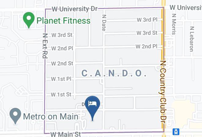 Maricopa - Knights Inn Mesa Maps